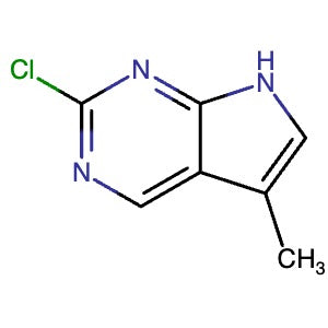 909562-81-8 | 2-Chloro-5-methyl-7H-pyrrolo[2,3-d]pyrimidine - Hoffman Fine Chemicals