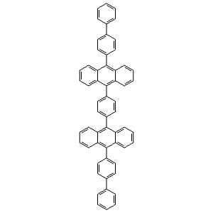 910894-91-6 | 1,4-Bis(10-([1,1'biphenyl]-4-yl) anthracen-9-yl) benzene - Hoffman Fine Chemicals