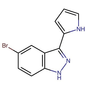 911305-49-2 | 5-Bromo-3-(1H-pyrrol-2-yl)-1H-indazole - Hoffman Fine Chemicals