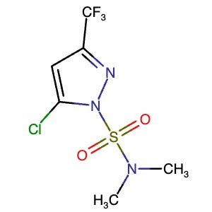 922516-22-1 | 5-Chloro-N,N-dimethyl-3-(trifluoromethyl)-1H-pyrazole-1-sulfonamide - Hoffman Fine Chemicals