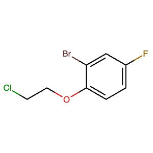 922728-20-9 | 2-Bromo-1-(2-chloroethoxy)-4-fluorobenzene - Hoffman Fine Chemicals