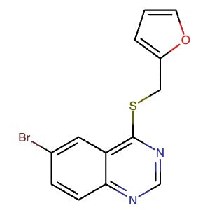 929371-47-1 | 6-Bromo-4-((furan-2-ylmethyl)thio)quinazoline - Hoffman Fine Chemicals