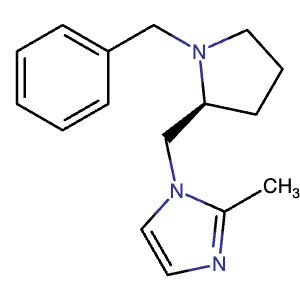 935547-42-5 | (S)-1-((1-Benzylpyrrolidin-2-yl)methyl)-2-methyl-1H-imidazole - Hoffman Fine Chemicals