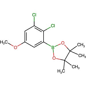 936249-22-8 | 2-(2,3-Dichloro-5-methoxyphenyl)-4,4,5,5-tetramethyl-1,3,2-dioxaborolane - Hoffman Fine Chemicals