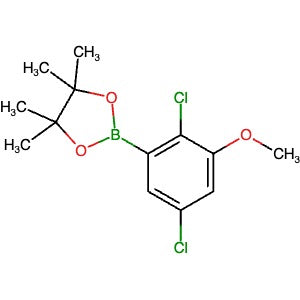 936249-23-9 | 2-(2,5-Dichloro-3-methoxyphenyl)-4,4,5,5-tetramethyl-1,3,2-dioxaborolane - Hoffman Fine Chemicals