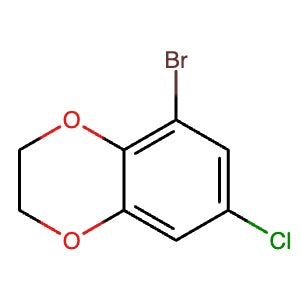 936249-25-1 | 5-Bromo-7-chloro-2,3-dihydrobenzo[b][1,4]dioxine - Hoffman Fine Chemicals