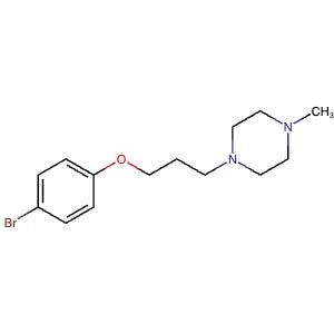 93699-37-7 | 1-(3-(4-Bromophenoxy)propyl)-4-methylpiperazine - Hoffman Fine Chemicals