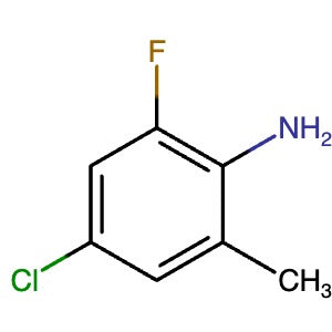 939989-99-8 | 4-Chloro-2-fluoro-6-methylaniline - Hoffman Fine Chemicals