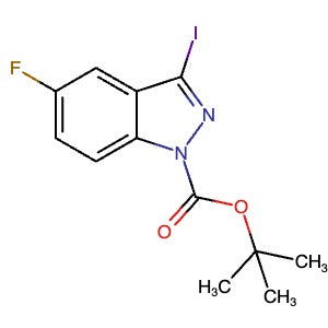 944904-49-8 | tert-Butyl 5-fluoro-3-iodo-1H-indazole-1-carboxylate - Hoffman Fine Chemicals