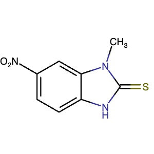 947408-43-7 | 1-Methyl-6-nitro-1,3-dihydro-2H-benzo[d]imidazole-2-thione - Hoffman Fine Chemicals