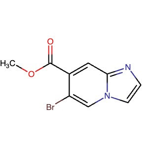 952206-60-9 | Methyl 6-bromoimidazo[1,2-a]pyridine-7-carboxylate - Hoffman Fine Chemicals