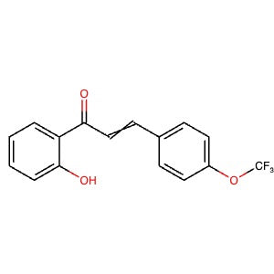 955091-63-1 | 1-(2-Hydroxyphenyl)-3-(4-(trifluoromethoxy)phenyl)prop-2-en-1-one - Hoffman Fine Chemicals