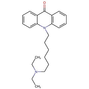 960618-46-6 | 10-(6-(Diethylamino)hexyl)acridin-9(10H)-one - Hoffman Fine Chemicals