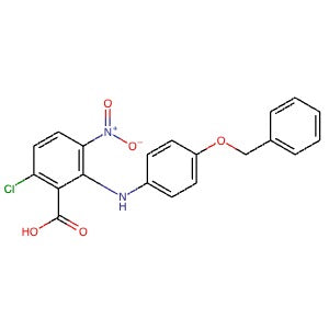 99009-51-5 | 2-(4-(Benzyloxy)phenylamino)-6-chloro- 3-nitrobenzoic Acid - Hoffman Fine Chemicals