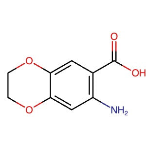 99358-09-5 | 7-Amino-2,3-dihydrobenzo[b][1,4]dioxine-6-carboxylic acid - Hoffman Fine Chemicals